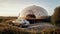 Future-Ready: Geodesic Dome Home with Advanced Energy Technology