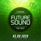 Future sound music party template, dance party flyer, brochure. Party club creative banner or poster for DJ