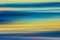 Futuristic abstract background in vibrant fluorescent blue and yellow colors, fine art, sunset seascape