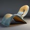 Futuristic Chaise Lounge Chair With Organic Acids And Energy Elements