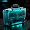 Futuristic Crystal Briefcase