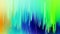 Futuristic digitally generated image vibrant rainbow wave pattern decoration generated by AI