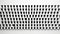 Futuristic Geometric Abstraction: Optical Illusion Keyboard On White Background