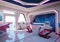 Futuristic girls\' and children\'s room as it will look in the future.