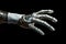 Futuristic grasp Robotic hand embodies cutting edge technology with precision