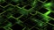 Futuristic Green Circuitry Network Abstract Background