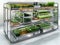Futuristic Greenhouse with Integrated Hydroponics and Climate Control Systems for Sustainable and Efficient Food Production