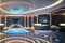 Futuristic indoor jacuzzi concept idea