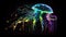 Futuristic Jellyfish Silhouette, Made with Generative AI