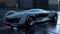 Futuristic Marvel - UHD Photo-Realistic ISO View of an Impressive Car, Generative AI