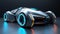 Futuristic Marvel - UHD Photo-Realistic ISO View of an Impressive Car, Generative AI