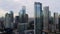 Futuristic Metropolis Cityscape of Skyscraper High Rise Buildings in London