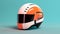 Futuristic Minimalist Helmet With 1980s Design
