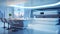 futuristic New modern kitchen. Futuristic high gloss kitchen. generative ai