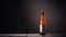 Futuristic Pale Ale Beer Bottle On Wooden Table - Commercial Product Photography