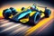 Futuristic Racing Formula, Generative AI Illustration