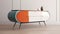 Futuristic Retro Sideboard With Bold Graceful Design