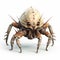 Futuristic Spider Illustration: A Blend Of Naoto Hattori And Craig Mullins