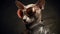 Futuristic Sunglasses Pet Cat In Leather Jacket - Vray Artwork