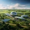 Futuristic Sustainable Farm