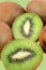 Fuzzy kiwi fruits