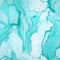 Fuzzy Marble: A Fluid Fusion Of Turquoise And Emerald Hues
