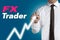 FX trader draws market price on touchscreen