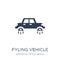 fyling Vehicle icon. Trendy flat vector fyling Vehicle icon on w