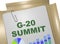 G-20 SUMMIT concept