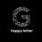 G letter bubbles vector logo design