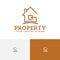 G Letter House Home Line Property Real Estate Monoline Logo