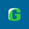 G letter logo vector illustration. G Lettermark simple iconic logo design.