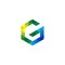 G Letter Polygonal Logo Template Illustration Design. Vector EPS 10