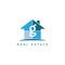 G Letter Real Estate Logo, Vector house shape Template for Property Business Image Start with Alphabet G