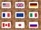 G8 flags