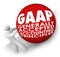 GAAP Generally Accepted Accounting Principals Accountant Rolling