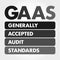 GAAS - Generally Accepted Audit Standards