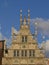 Gable, detail of a guild house in Ghent