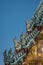 Gable end of Thai temple, Chanthaburi.