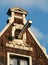 Gable end of a typical house in Amsterdam