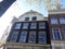 Gable ends of houses in amsterdam holland