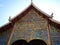 Gable of Grand Hall Wat Chedi Luang in Chiang Mai.