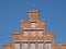 Gable of historical biliwick building in Travemuende, Luebeck