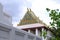 Gable of Royal Ordination Hall from Wat Chaloem Phra Kiat Worawihan