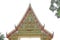 Gable of temple in Songkhla Province of Thailand.