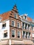 Gables of old houses in Haarlem, Netherlands