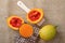 Gac fruit, Baby Jackfruit with juice