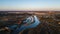 Gachere marshes in Brem sur Mer, Vendee, France