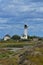 The Gacholle lighthouse in Camargue natural park