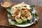 Gado gado, indonesian salad with peanut sauce